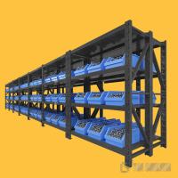 China ODM Metal Warehouse Shelf Racks Heavy Duty For Stacking Height 2000-6500mm on sale