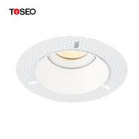 China Black Anti Glare Trimless Recessed Downlights 7W For Living Room / Bedroom on sale