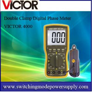 China Double Clamp Digital Phase Meter VICTOR 4000  supplier