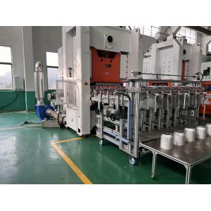 High capacity 80Ton Aluminum Foil Container Machine For Food Package Cup