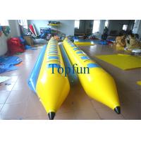 China Double Line Inflatable Banana Boat for 7 Persons / Inflatable Banana Drafting Boats on sale