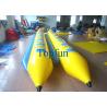 Línea doble barco de plátano inflable para 7 personas/los barcos de elaboración