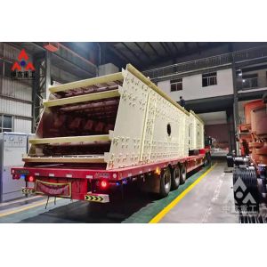 China Machine d'extraction de l'or arrondissant l'écran de vibration, appui d'écrans de vibration, écran de vibration circulaire supplier