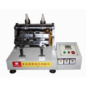 China Electric Friction Discoloration Tester For Rubbing Discoloration Test Of Dyed Fabric Leather supplier