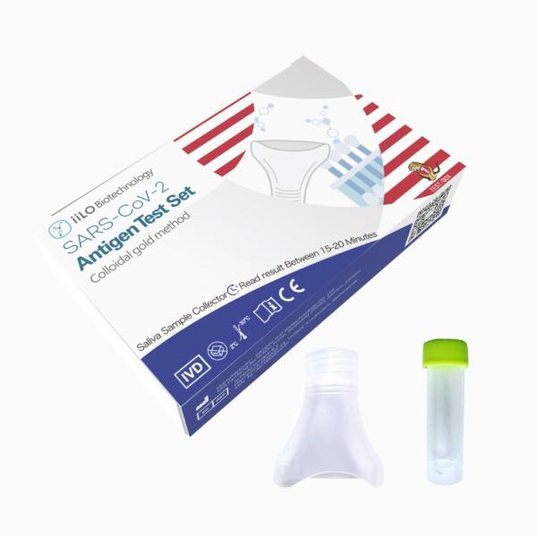 Class III 2 years Shelf Life SARS-CoV-2 Antigen Self Test Set Saliva Sample Collector Malaysia 1 test/box