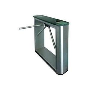China Semi-auto optical 304 stainless steel security turnstile gate for Station, port supplier