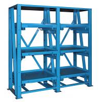 China Warehouse Storage Colorful Drawer Rack Heavy Duty Product Pullout Shelves Drawer Racking Mould Shelf on sale