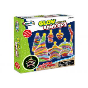 Educational DIY Glow Sand Arts And Crafts Toys / Children Learning Kits W / Bottles