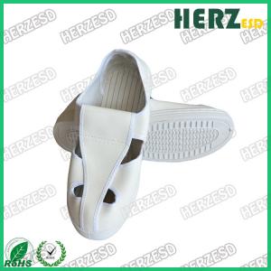 China ESD 4 Eye Shoes Size 35-46 ESD Safety Shoes Surface Resistance 10e6-10e9 Ohm supplier