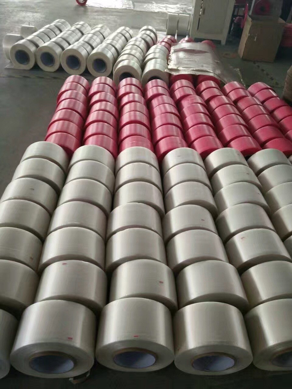 Transparent Resealable Hdpe Spooling Poly Bag Sealer Tape SVHC BSCI Certification