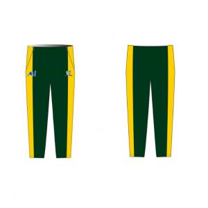 Slim Fit Cricket Training Pants , 56cm Waist Mens Coloured Cricket Trousers Length 76cm