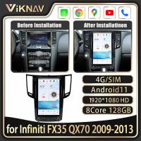 China Car Radio Android 11 Head Unit For Infiniti FX35 QX70 GPS Navigation Stereo Recorder on sale