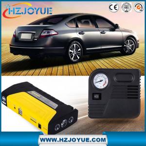 China 12v car jump starter with tire air pump compressor emergency hammer supplier