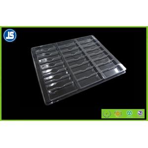 China Clear PVC Blister Packaging , Electronic Blister Tray For Electronic Part supplier