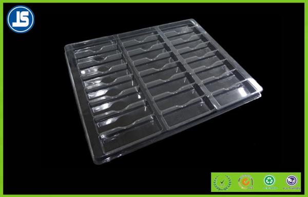 Clear PVC Blister Packaging , Electronic Blister Tray For Electronic Part