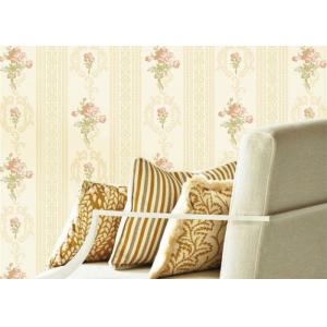 Flowers Design Low Price Wallpaperwall For Home Decoration , Embossed Surface