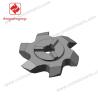 China Insertar personalizable para ranurado no estándar con diseño de seis aristas 3D154-235 y recubrimiento de rango medio HYKH06 wholesale