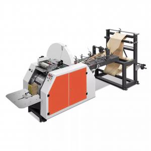 China Fully Automatic Popcorn Paper Bag Machine 380V High Speed Kraft Food Bag Microwave supplier