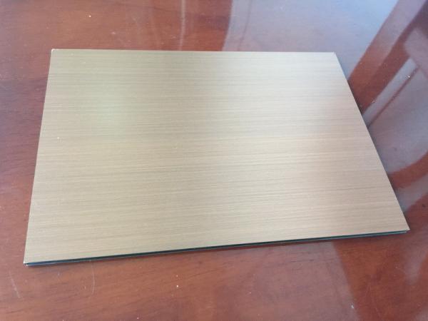 Brushed Copper Composite Panel 2000mm Length High Intensity For Ceiling