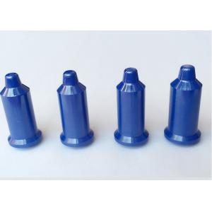 China Blue Custom Ceramic Pins Zirconia Ceramic Centering Pin For Automobile Welding Field supplier