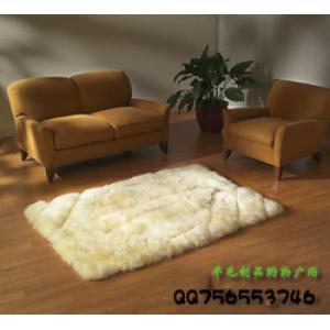 Bench Sheepskin Throw Blanket Rug For Sofa Housewarming