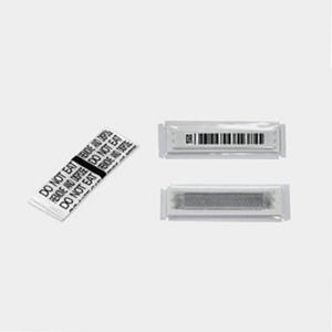 China Shop Waterproof Security EAS Soft Tag AM DR Label Retail Alarm Sticker Barcode supplier
