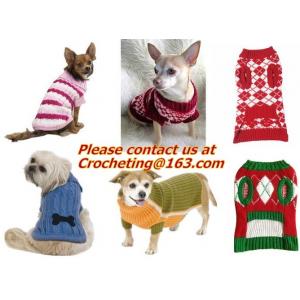 China Lovely Puppy, Pet, Cat, Dog, Striped Sweater, Knitted Coat, Apparel, Clothes for Christmas supplier