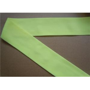 China High Tensile Yellow Polyester Webbing Straps / 38Mm Cotton Webbing Woven supplier