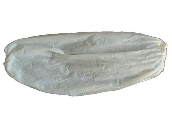 Polyethylene Medical Arm Sleeves Waterproof Protective With Bound Elastic Openings