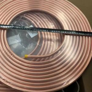 China ASTM B280 Copper Coil Tube C12200 C24000 In Air Conditioning Refrigeration supplier