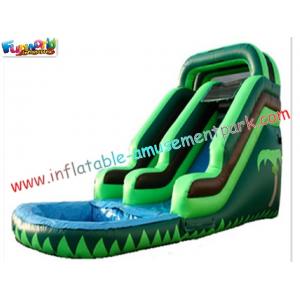 China Kids Play Toys Big Commercial Outdoor Inflatable Backyard Water Parks Slides for re-sale supplier