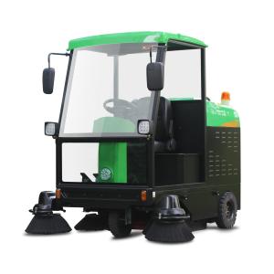 China 6*8V Voltage DQS19B Automatic Electric Floor Sweeper for Road and Parking Lot Cleaning supplier
