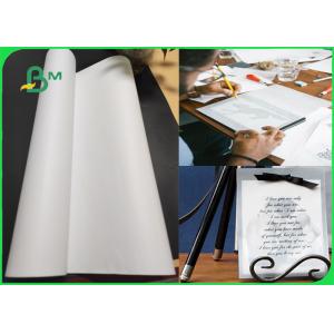China 53gsm A1 Natural Tracing Paper In Roll For Manual Drafting And Printing wholesale