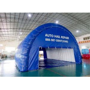 China Lightweight Blue Airtight Inflatable Tunnel Tent For Advertising , Celebration supplier