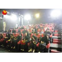 China Amazing 4d Cinema Equipment , 4d Motion Chair 2-100 Seats Available on sale