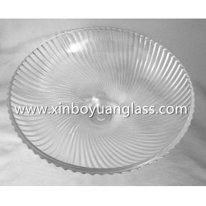 Swirled Ribbed Glass Ceiling Light Cover Fixture Shade