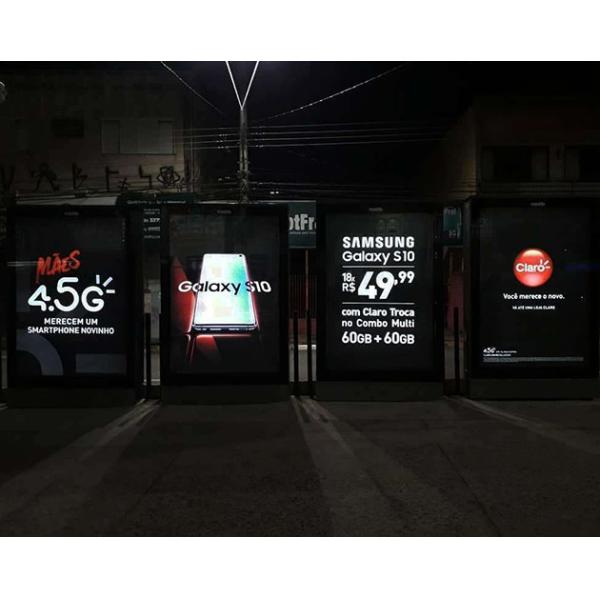 China 2500nits Original Samsung 65 Inch  Double Sides Outdoor Lcd Totem Digital Signage wholesale
