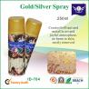 China Gold / Silver Party String Spray To Creates Brilliant And Metallic Art wholesale