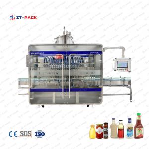 Ss304 Chili Sauce Filling Machine 220v 16 Head High Viscosity Paste