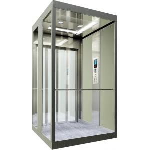 China Cabin Residential Traction Elevator PVC Floor Home Cabin Lift FUJI System supplier