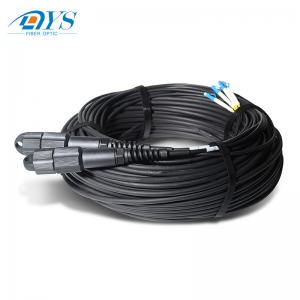 China 2 CORE BBU RRU PDLC ODLC outdoor fiber optic patch cord for CPRI / ODVA PDLC Outdoor Cable Assembly supplier
