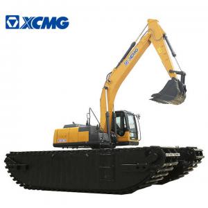 20T Small Hydraulic Excavator XCMG XE215S Amphibious Dredge Excavator