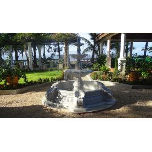 Garden stone white fountains,home white marble park stone fountain ,China stone carving Sculpture supplier