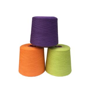 100% Cotton Cone Yarn Open End Technics For Knitting / Weaving