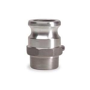 stainless steel male end threaded camlock couplings F TYPE