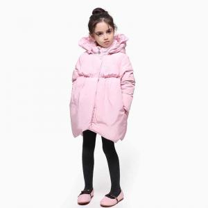 China China Export Clothes Stylish Little Girl Winter Outwear Kids Down Filled Coat Best Warm Cool Jackets For Girls supplier