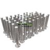 China High Flow Efficiency with Minimal Pressure Drop Flange Ending Wedge Wire Lateral Gas Filter Element wholesale