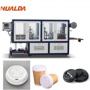 Stable Plastic Cup Plate Making Machine , Cup Lid Machine 0.1 To 1.5 Mm Sheet Thick