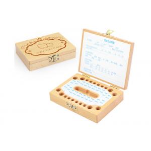 China Baby Hair Deciduous Tooth Keepsake Box Collection Souvenir Personality Gift supplier