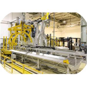 Industrial Textile Roll Packing Machine , Chaint Roll Wrapping Machine